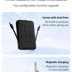 10000mAh Magnetic Fast Charging Power Bank by Snagg A Power Bank