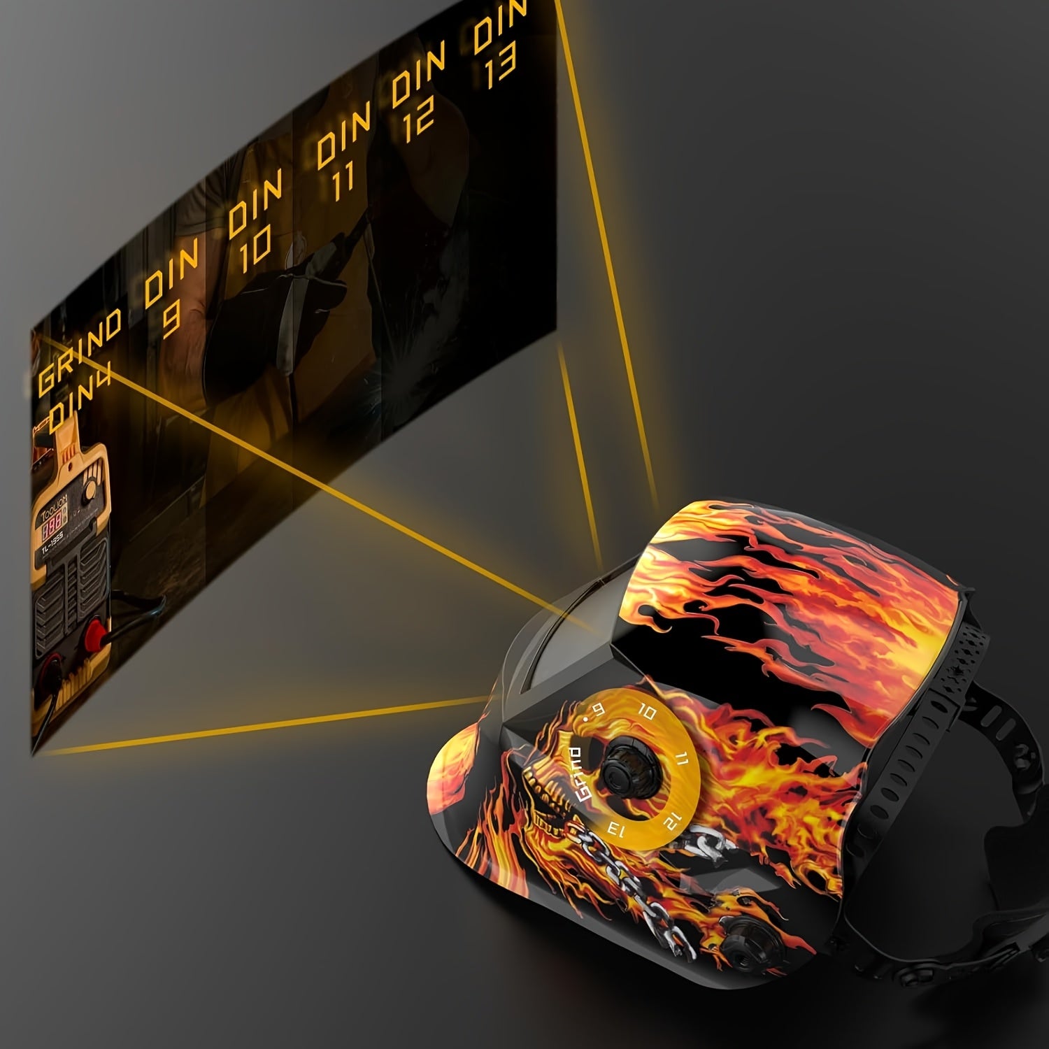 Auto Darkening Welding Helmet