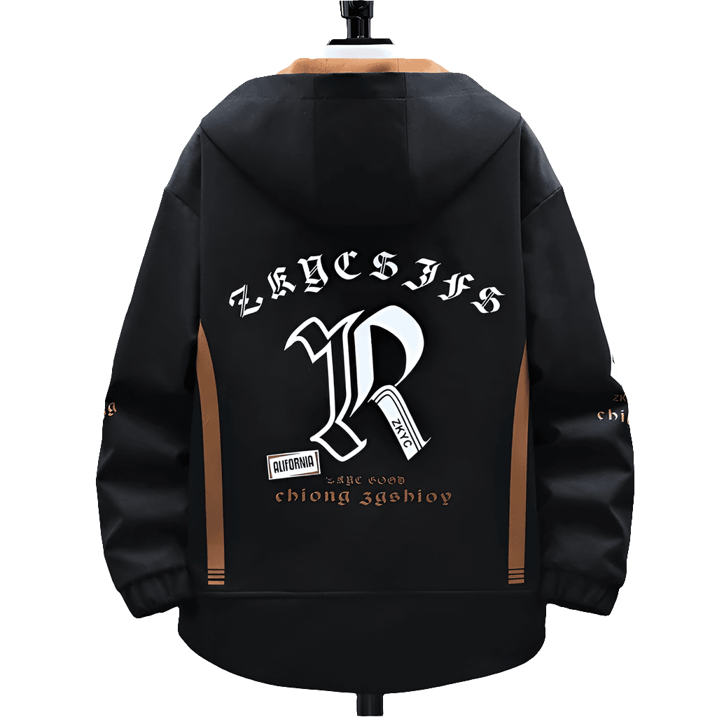 Casual Hooded Patchwork Jacket - SnaggIt