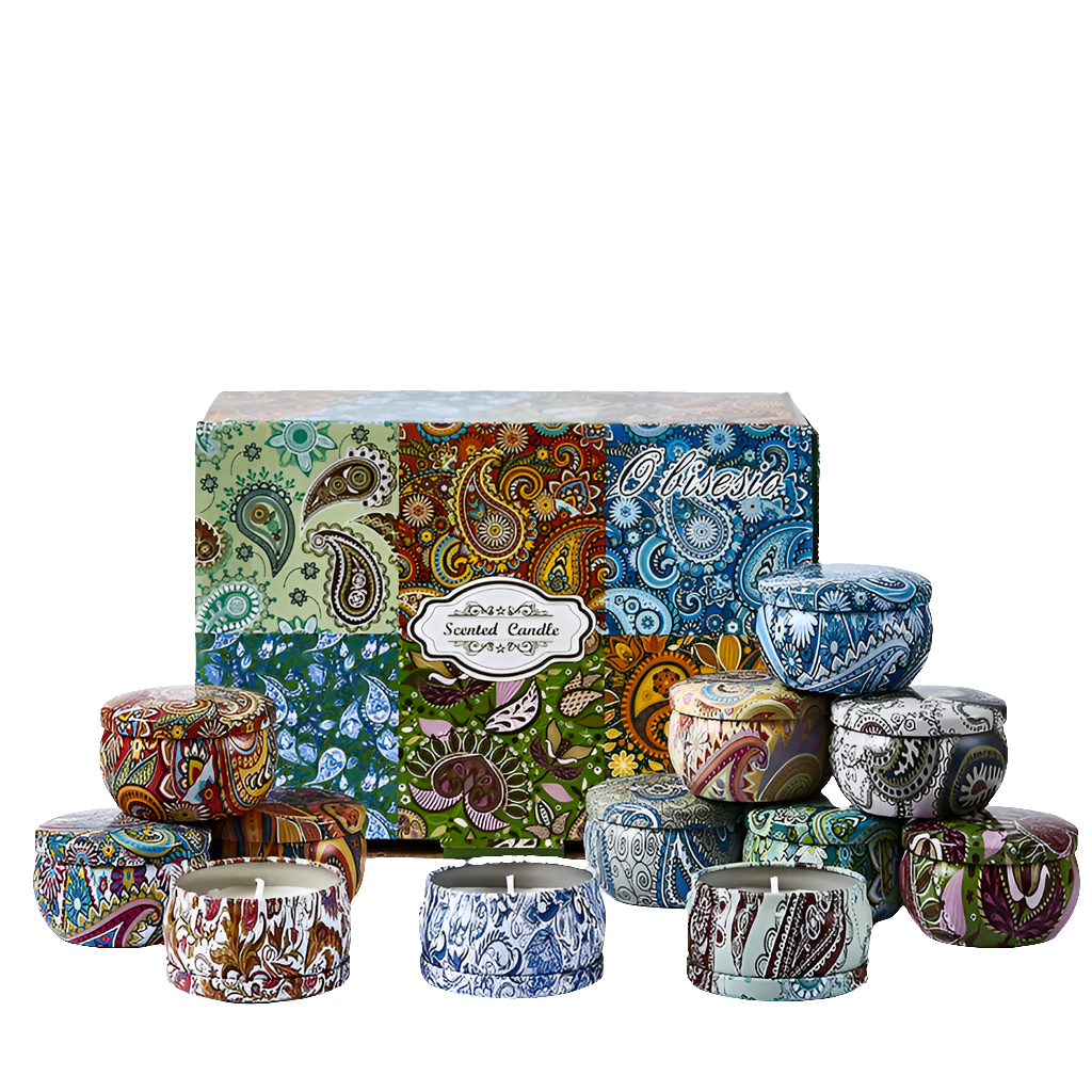 12pc Scented Soy Candles Set by Snagg A Candle