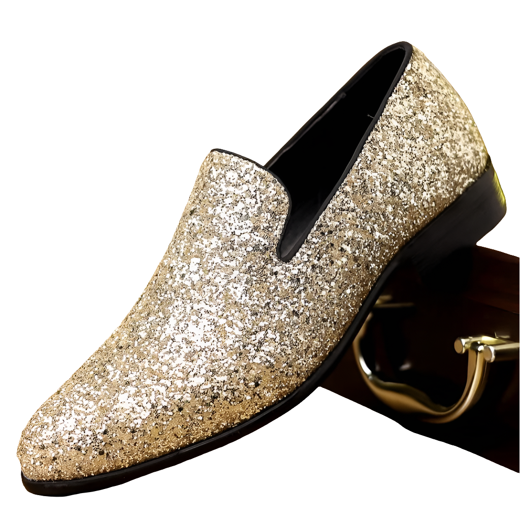 Sequin Loafers for Men by Snagg A Shoes