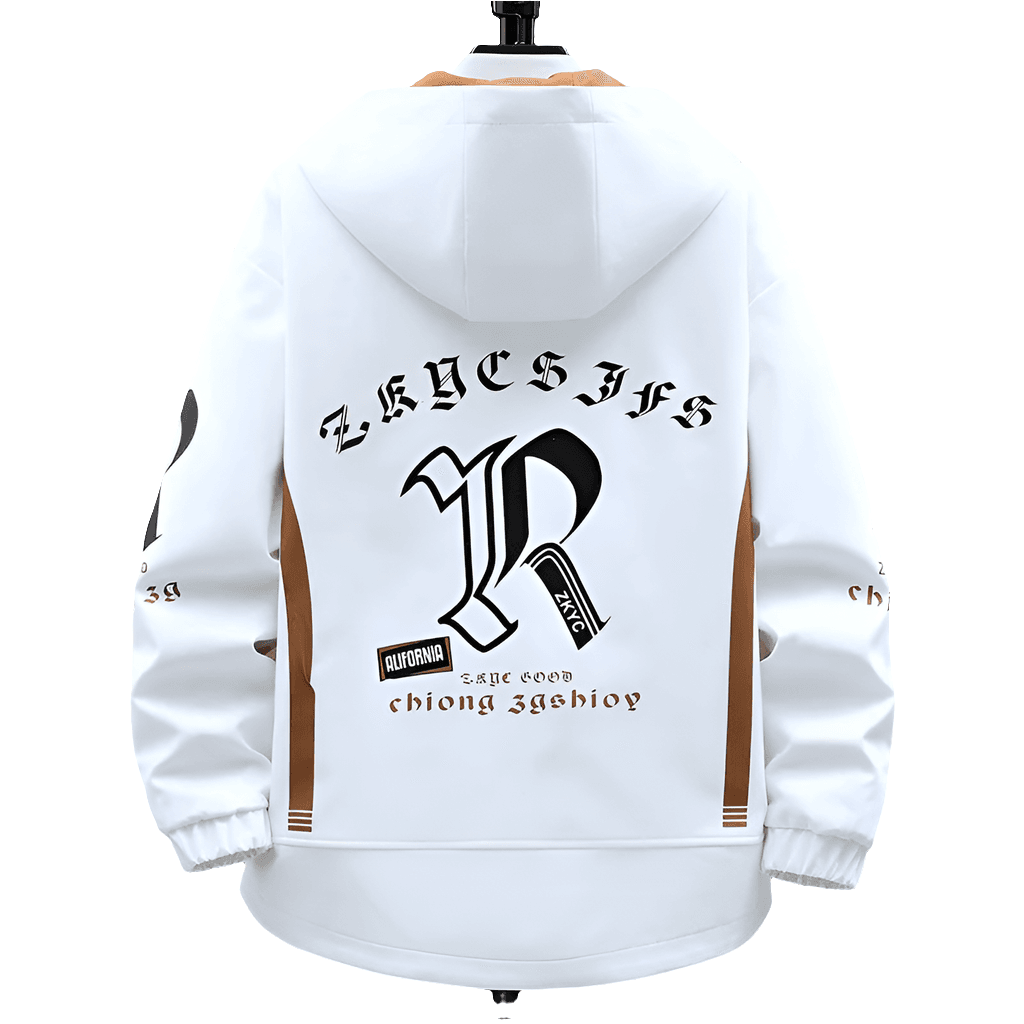 Casual Hooded Patchwork Jacket - SnaggIt