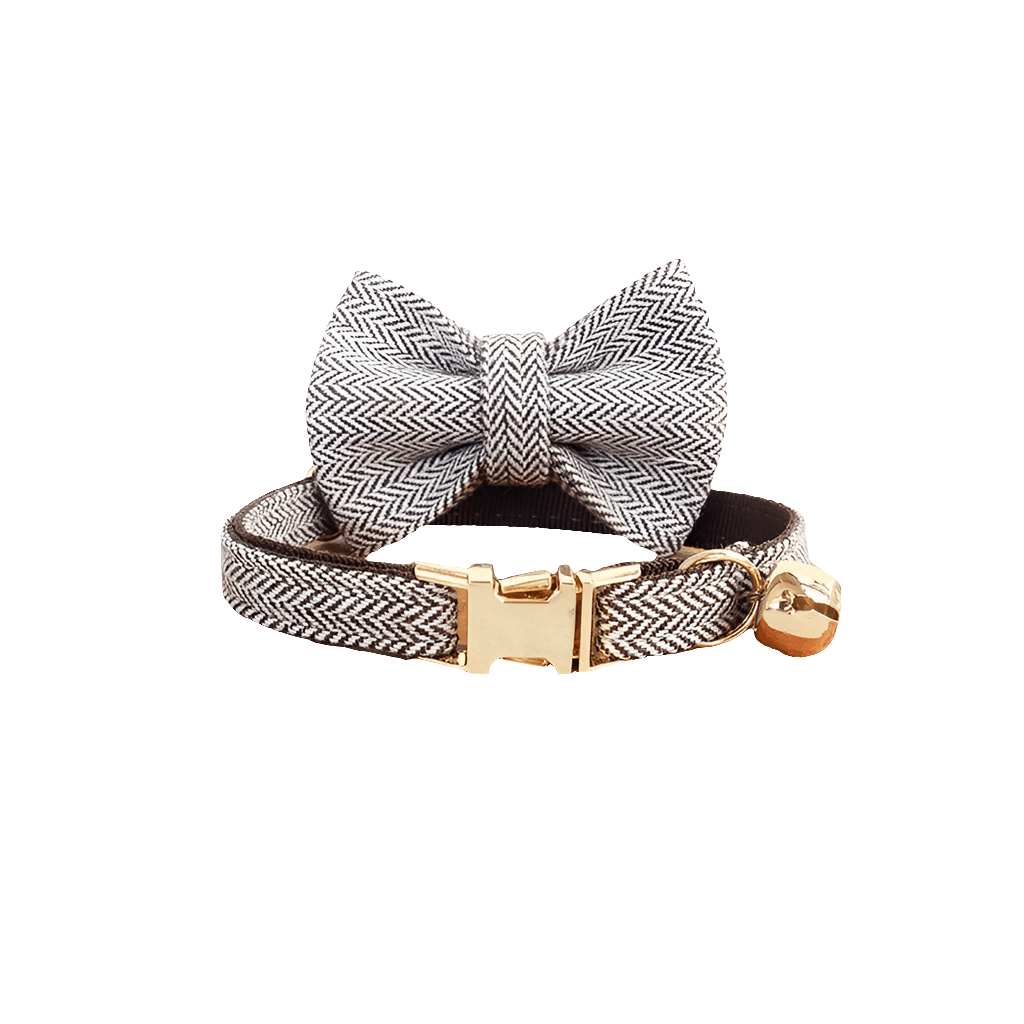 Cat Collar with Bell & Bow - SnaggIt