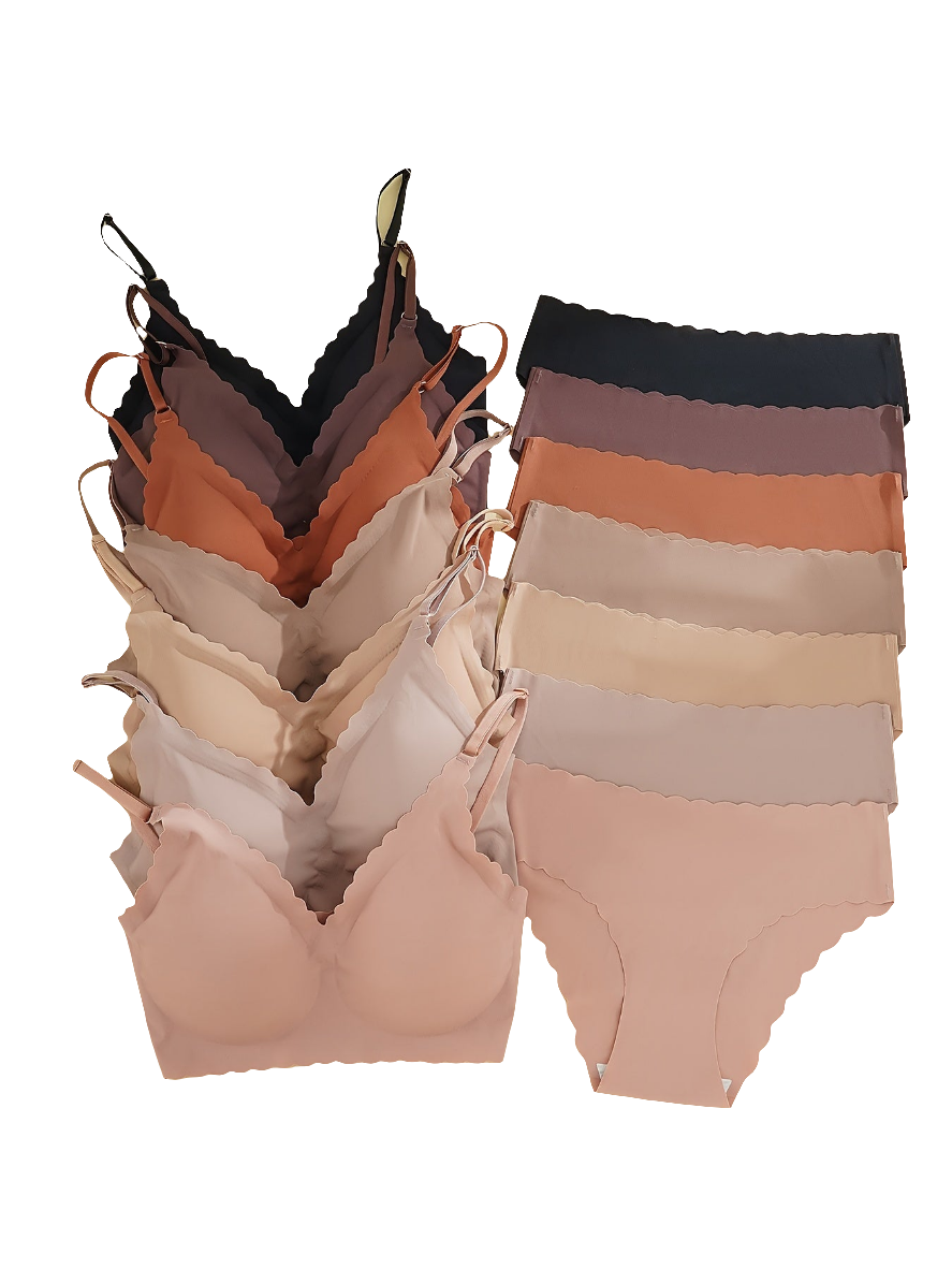 Women’s 7-Piece Seamless Underwear Set by Snagg An Underwear