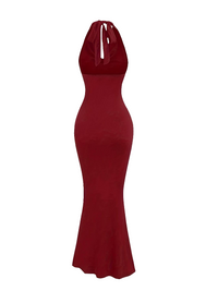2pcs Elegant Halter Neck Mermaid Dresses by Snagg A Dress