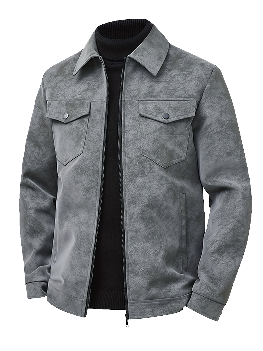 Men’s Vintage Distressed American Retro Jacket by Snagg A Jacket