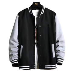 Supzoom Fleece Casual Baseball Bomber Jacket by Snagg A Jacket