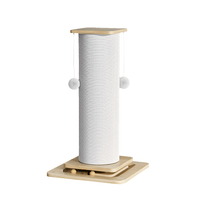 Cat Scratching Post With Sisal Rope with Hanging Play Ball - SnaggIt