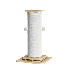 Cat Scratching Post With Sisal Rope with Hanging Play Ball - SnaggIt