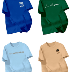 4pcs Men’s Outdoor Sports T-Shirts - SnaggIt
