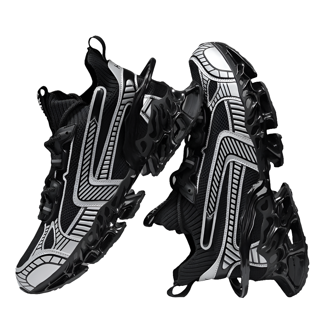 Men’s Air Mesh Sneakers – Casual Trainers with Anti-Odor Comfort by Snagg A Shoes