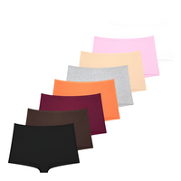 8 Pieces Women’s Seamless Cotton Boyshorts by Snagg A Boyshort