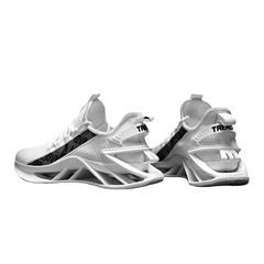 White Sneakers – Lightweight Trainers with Height Boost by Snagg A Shoes