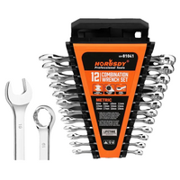 12 Piece Metric Combination Wrench Set – 8mm–19mm by Snagg A Wrench Set