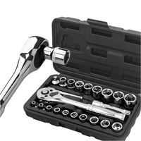 46/22-Piece Socket Wrench Set - SnaggIt