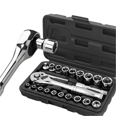 46/22-Piece Socket Wrench Set - SnaggIt