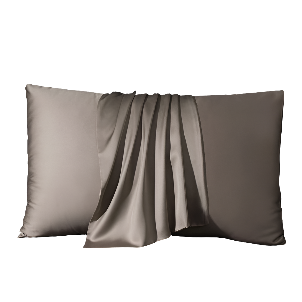 2 Pcs Real Silk Pillowcase – 100% Natural Silk by Snagg A Cushion Cover
