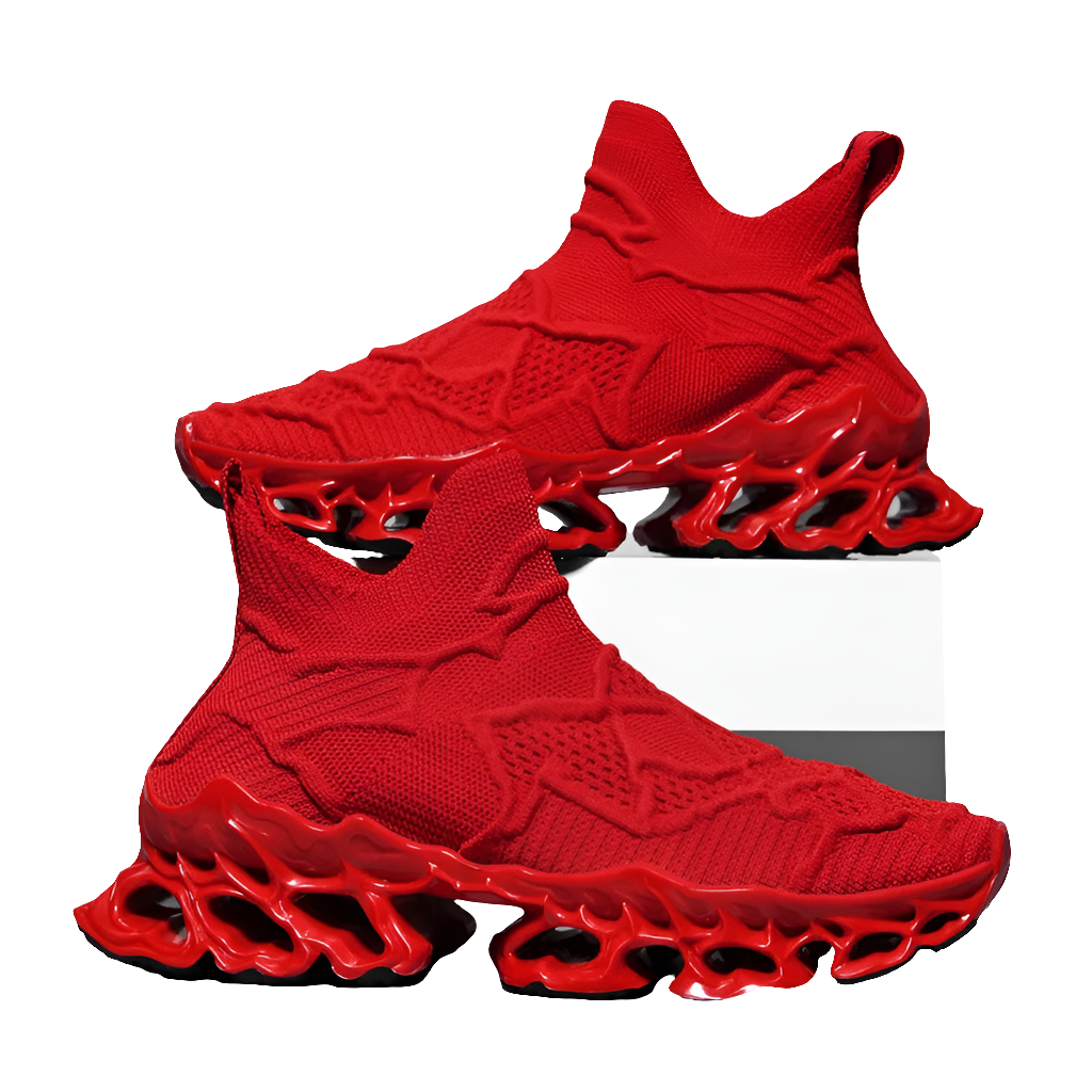 Men’s Air Mesh Sneakers – Casual Trainers with Anti-Odor Comfort by Snagg A Shoes