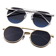 2023 Vintage Punk Oval Sunglasses - SnaggIt