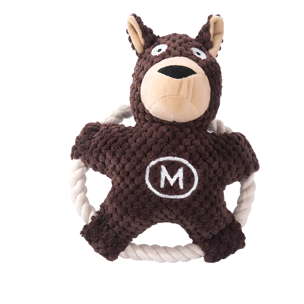 Plush Squeaky Pet Toy by Snagg A Toy