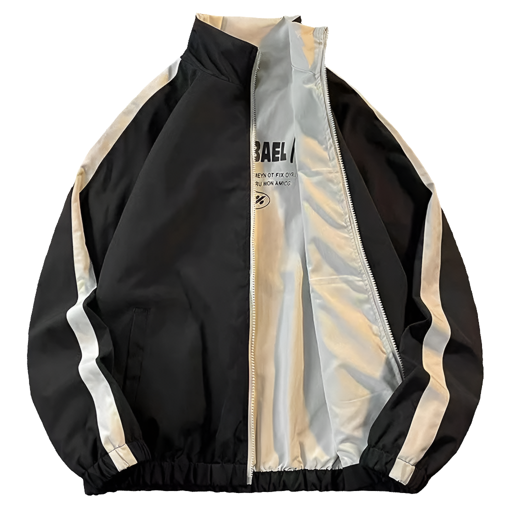 Retro Reversible Varsity Jacket – Unisex 90s Style by Snagg A Jacket