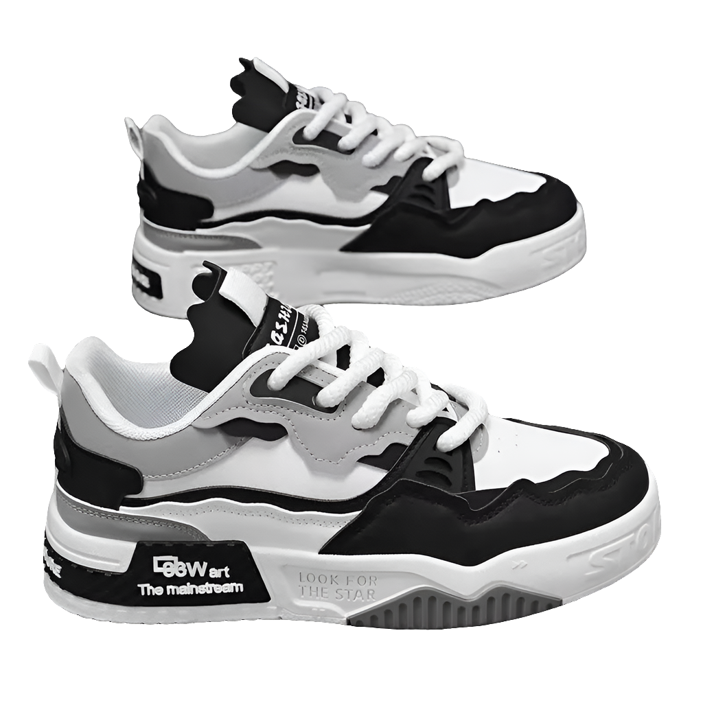 Men’s Thick-Soled Casual Shoes – All-Season Comfort Board Sneakers by Snagg A Shoes