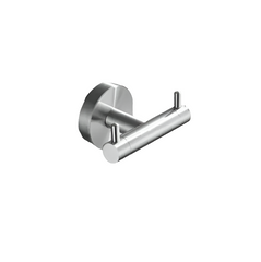 Brushed Nickel Wall Mounted Robe Hook by Snagg A Hook