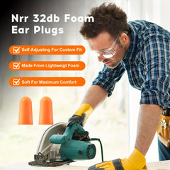 500pcs Reusable PU Earplugs for Noise Reduction & Hearing Protection by Snagg An Earplug