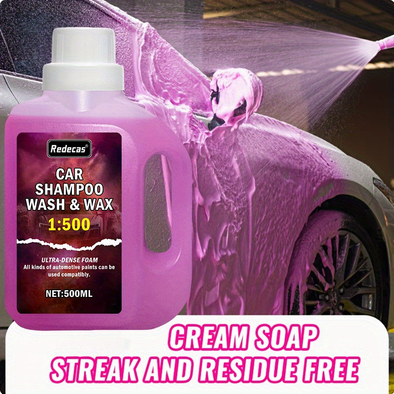 High Concentration Pink Car Wash Foam by Snagg A Car Soap