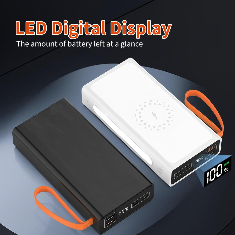 50000mAh Large Capacity Magnetic Power Bank by Snagg A Power Bank