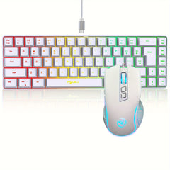Compact RGB Gaming Keyboard & Mouse Combo for PC, Laptop, PS4 & Xbox by Snagg A Keyboard & Mouse