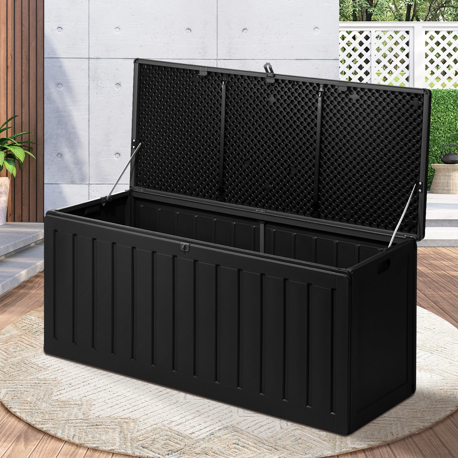 490L Outdoor Storage Box Bench by Snagg A Box