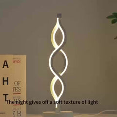 2pcs Modern Spiral LED Desk Lamps by Snagg A Table Lamp