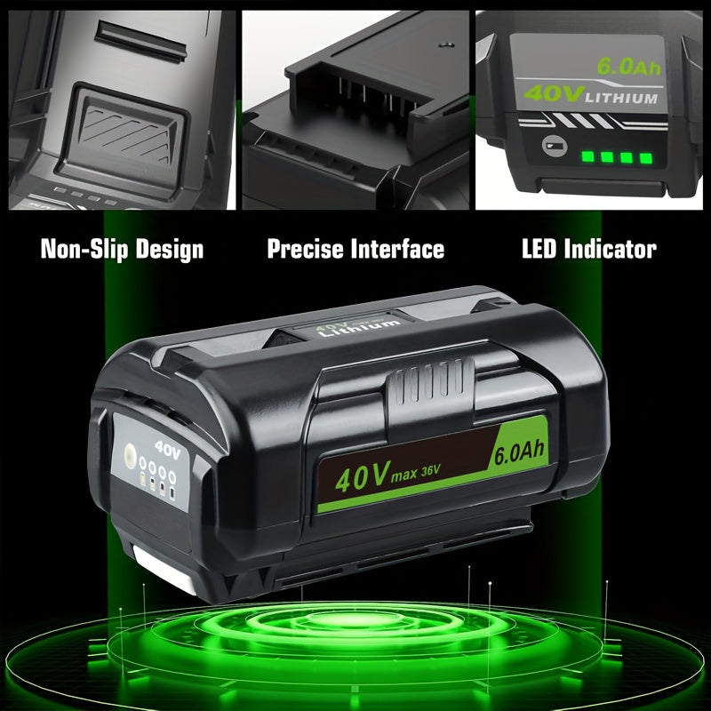 Ryobi 40V 6.0Ah Replacement Battery