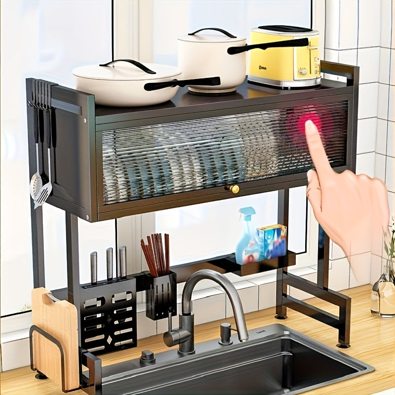 Multifunctional Countertop Dish Rack by Snagg A Rack