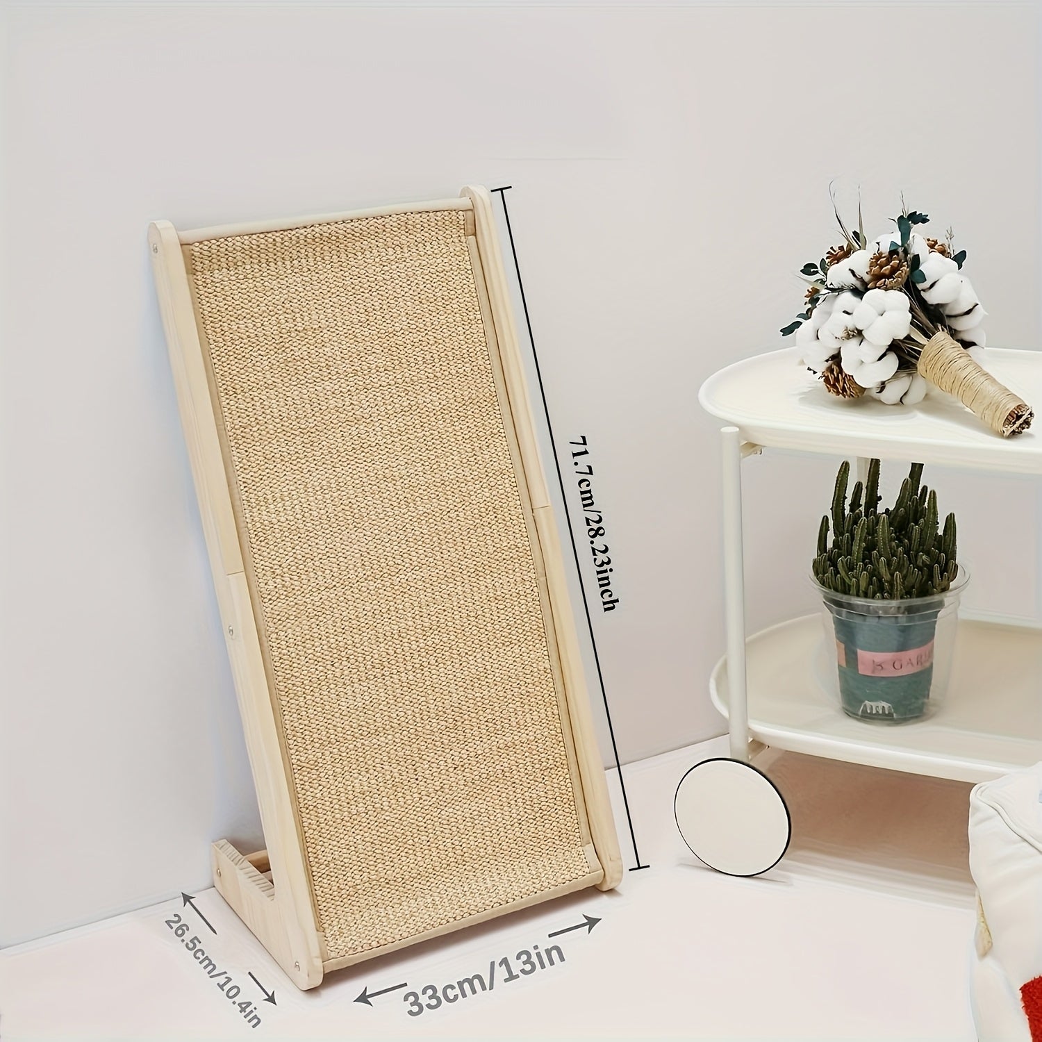 L-Shaped Cat Scratching Ramp by Snagg A Scratcher