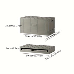 Outdoor Storage Box with Flip Top Lid by Snagg A Box