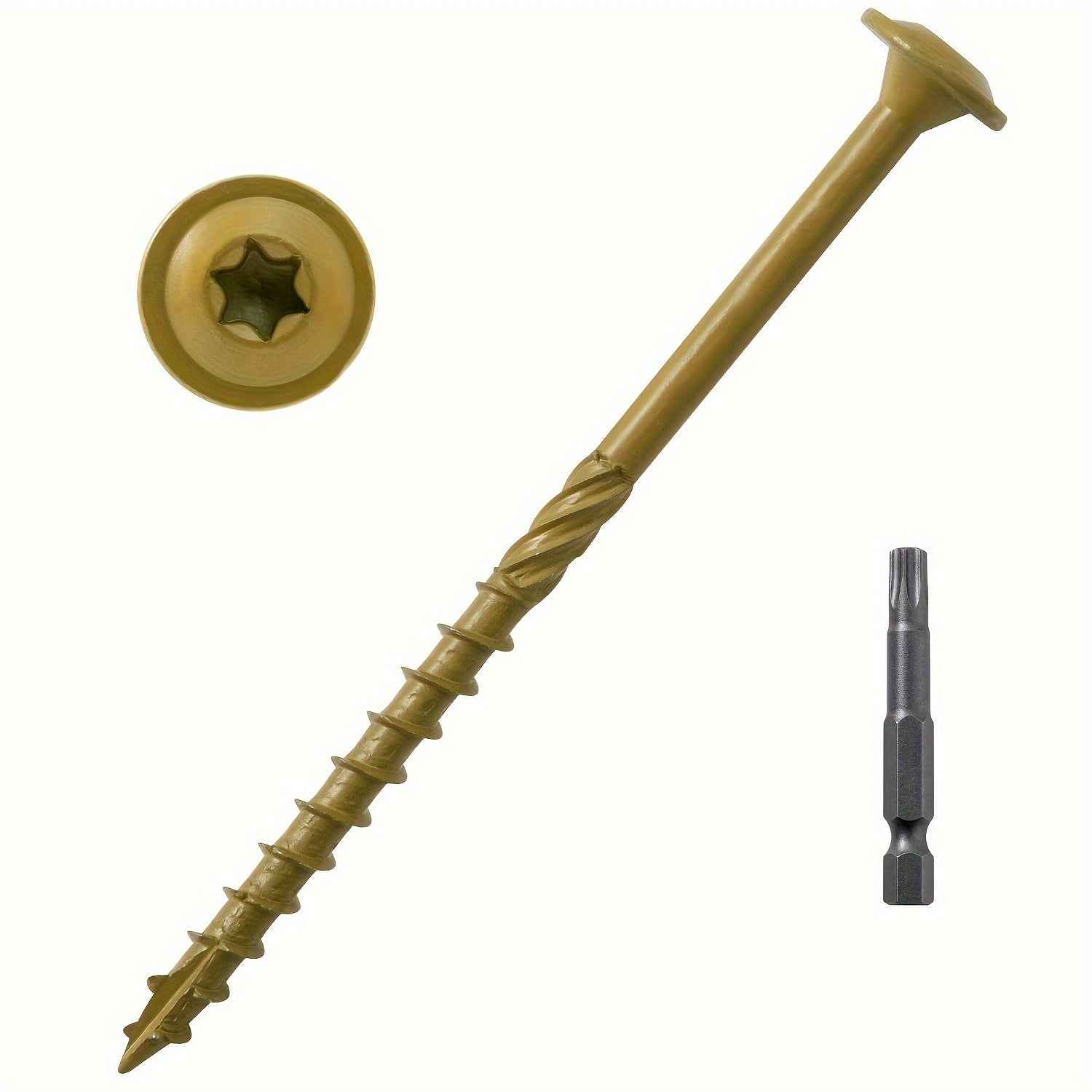 100pcs Heavy Duty Construction Screws - Power Tools Gadget