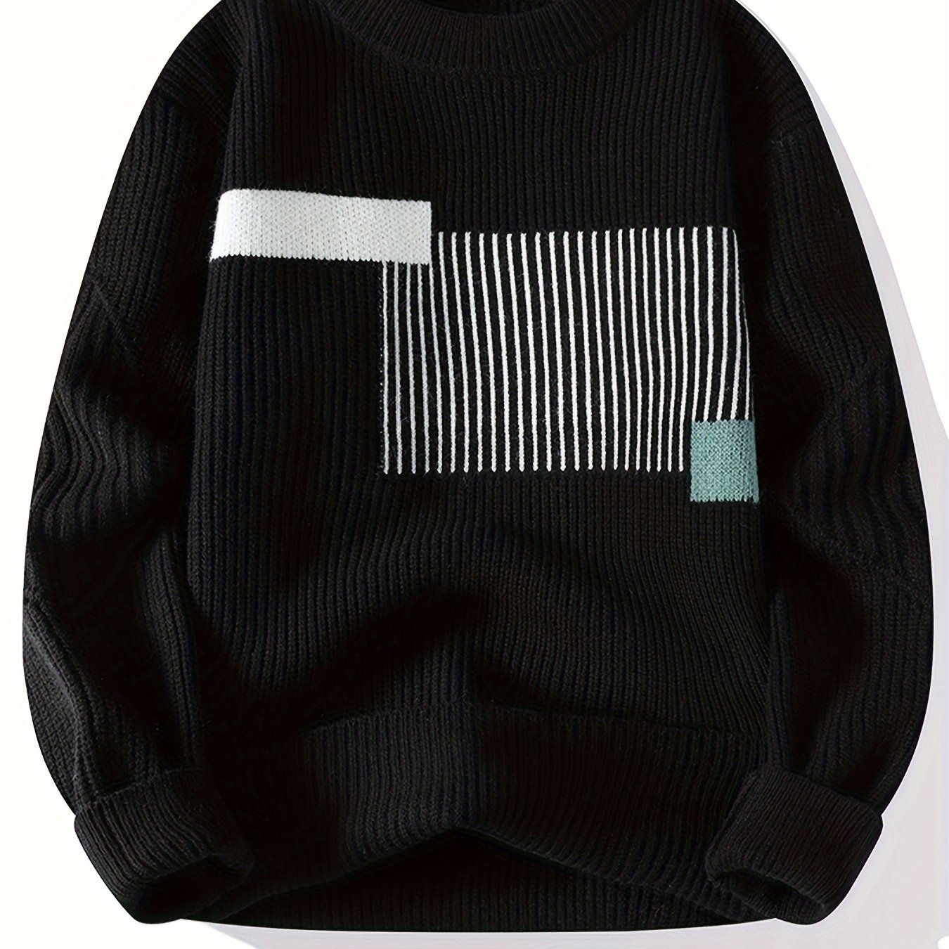 Men’s Geometric Pattern Sweater by Snagg A Jumper