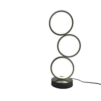 Modern 3 Ring USB Powered LED Table Lamp by Snagg A Table Lamp
