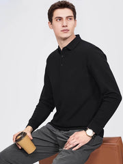 4-Pack Premium Men’s Long Sleeve Golf Shirts - SnaggIt