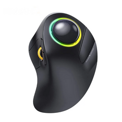 Wireless Trackball Mouse Rechargeable RGB Design with Bluetooth & 2.4G Connection by Snagg A Gaming Mouse