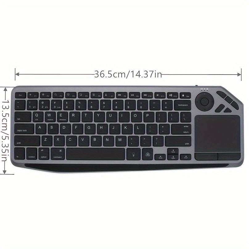7 Color Backlit Wireless Keyboard for Android, Windows, PC & TV Box by Snagg A Keyboard
