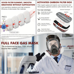 Full Face Protection Mask With Filter by Snagg A Face Mask