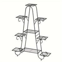 9 Tier Black Metal Plant Stand by Snagg A Rack