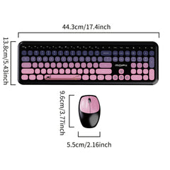 2.4G Wireless Keyboard & Mouse Set Quick USB Connection for Office, Gaming & Everyday Use by Snagg A Keyboard