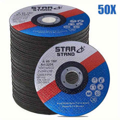 50 Pack 5’’ Metal Cutting Wheels - × 3/64’’ 7/8’’ Abrasive Discs for Fast Precise Cuts - 50pcs - Power Tools Gadget