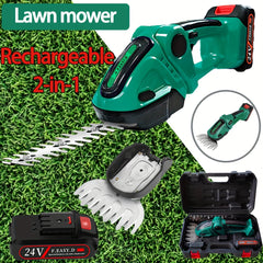 2-in-1 Cordless Grass & Hedge Trimmer