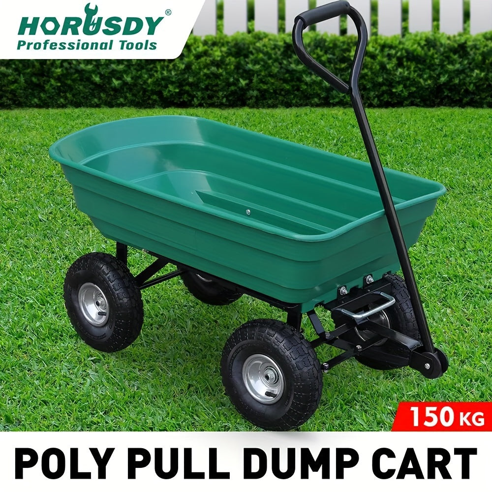 50L/70L Heavy Duty Garden Dump Cart by Snagg A Trolley