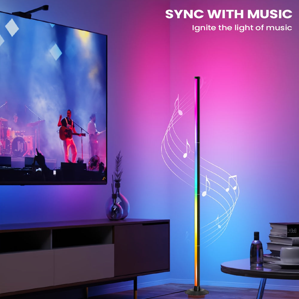 2pcs Smart RGB Splicing Floor Lamps by Snagg A Floor Lamp